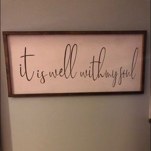16x36 - wood sign
